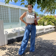 Calça Wide Leg jeans na internet