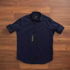 Camisa Slim Fit Lisa Azul (1143)
