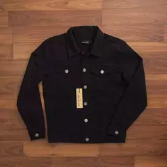 Campera de Jean Creta (Negra) - comprar online