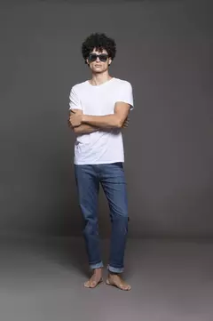 Jean Toscana Azul Localizado - Valentino Uomo