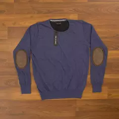 Sweater Gael Con Pitucon (Azul Marino) - comprar online