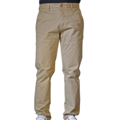 Pantalon De Gabardina Corte Chino Mistral New Caswell
