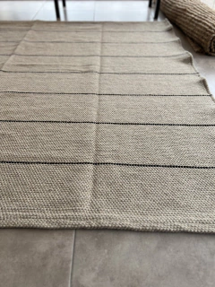Alfombra linea loom nudos - a medida - tienda online