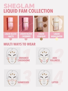 Color Bloom Rubor liquido matte - Love Cake