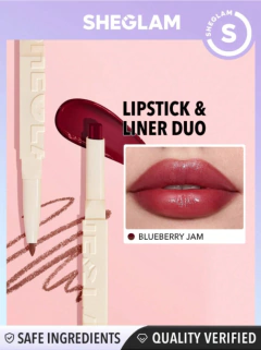 Lipstick and Liner Duo - Blueberry Jam