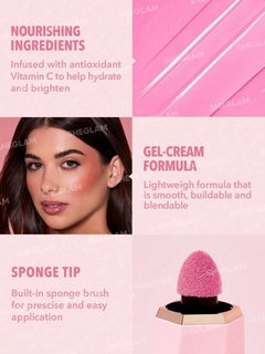 Color Bloom Rubor liquido matte - On Point - Glow Up