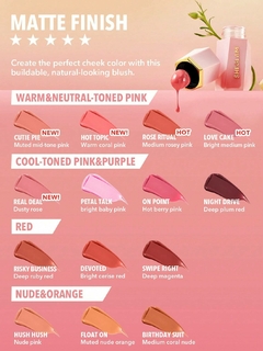 Color Bloom Rubor liquido matte - Night drive - comprar online