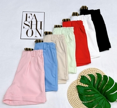 Short Alfaiataria com cinto - comprar online