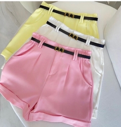 Short Alfaiataria com cinto na internet