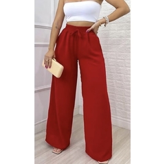 Imagem do Calça Pantalona em Tecido Duna Plus size