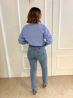 Calça Jeans Reta