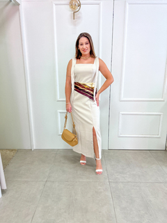 Imagem do Vestido alfaiataria midi