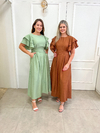 Vestido mídi Bárbara - comprar online