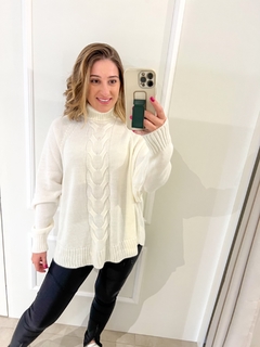 Poncho Trança - comprar online