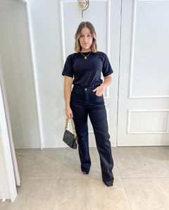 Wide Leg Cut Black - comprar online