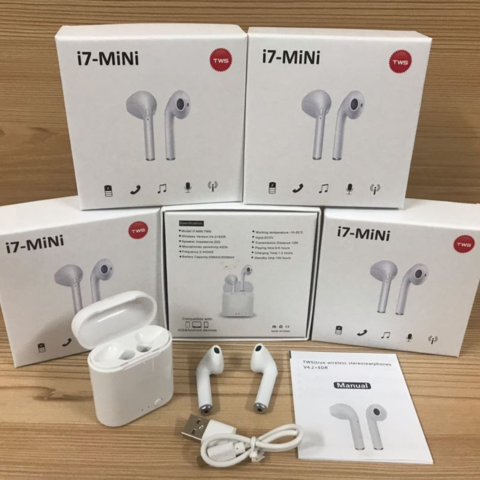 Fone de Ouvido S/Fio I7 TWS - 17% de Desconto