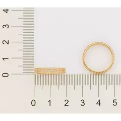 Aparador Rommanel Banhado A Ouro 18k Com Zircônias - Farinni Joias