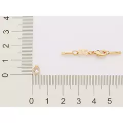 Gargantilha Formada Por Fio De Nylon Com Zircônia Feminina Rommanel Cód-3002 - Farinni Joias