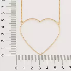 Maxi Colar Rommanel Feminino Banhado A Ouro 18k na internet