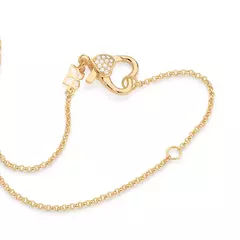 Maxi Gargantilha Borboleta Feminina Rommanel Banhada Ouro 18k Com Zircônias Cód-532392 - comprar online