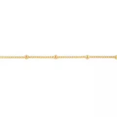 Pulseira Bêbe Bolinhas Banhada A Ouro 18k Rommanel - comprar online