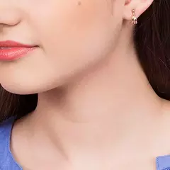 Brinco Banhado a Ouro 18k Argola Cód. 523646 na internet