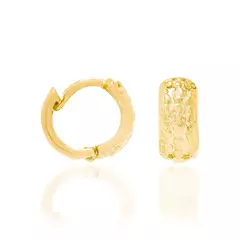 Brinco Banhado a Ouro 18k Formato Argola Cód. 523853 - comprar online