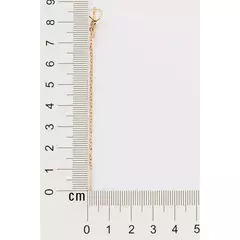 Brinco com Piercing de Pressão Coração Banhado a Ouro 18k Cód. 527255 na internet
