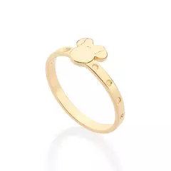 Anel Minnie Banhado A Ouro 18k Rommanel 513425 - comprar online