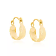 Brinco Argola Banhado a Ouro 18k Cód. 524032