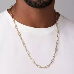 Cordão Masculino Banhado A Ouro 18k Rommanel Tamanho 60 Código 532535 - comprar online
