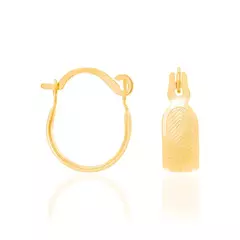 Brinco Argola Banhado a Ouro 18k Cód. 524032 - comprar online