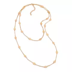 Gargantilha Banhada A Ouro 18k Formada Por Folhas Cód-53112345