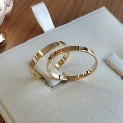 Alianças Para Noivado E Casamento Ouro 18k Finas Retas Perfeitas 2 Gramas 2mm - comprar online