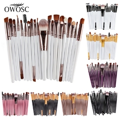 conjunto de pincéis de maquiagem - Waldosia Cosmetica