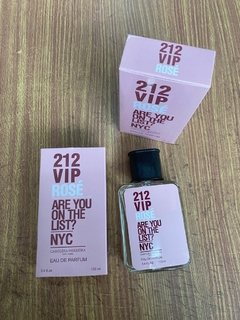 212 VIP ROSÉ - Vibrose e Eternity - Waldosia Cosmetica