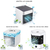 Mini Ar Condicionado Portátil Arctic Air Cooler/ Nexfan Ultra/ Arctic Air Ultra-Pro Umidificador Climatizador Luz Led