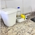 Kit Pia Multiúso Elegance Lixeira 4,8 Litros, Porta Detergente e Rodinho de Pia - JQ Store