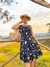 Vestido Álbum de Encantos - Azul - LHB MODAS