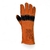 Guante Descarne Naranja Largo Forrado y Costura Kevlar c/ refuerzo cuero. Talle 10 - 322165 en internet