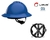 Casco Ala Ancha Libus Milenium Class Full Brim con Arnes Cremallera Textil - D&G Seguridad Industrial