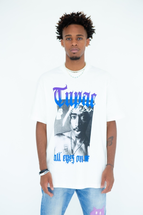 CAMISETA TUPAC BRANCA