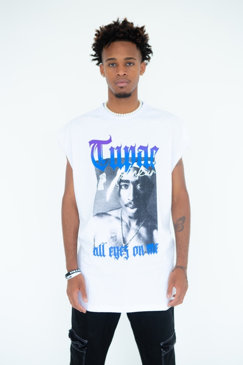 REGATA MACHÃO TUPAC BRANCA