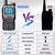 Walkie Talkie Multi Banda Frequência de cópia sem fio 999CH Tip Baofeng UV K61 - comprar online