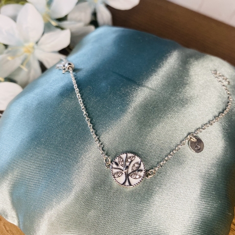 Pulseira árvore cravejada - Pandora