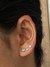 Brinco Ear Cuff com zircônias coloridas - comprar online