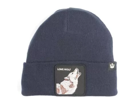 Gorro Goorin Bros Lobo Wolf azul marino 107-0120
