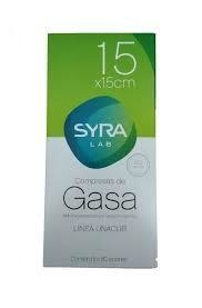 Gasa Estéril Unacur 15cmx15cm - 80 Sobres
