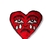 crying heart rug