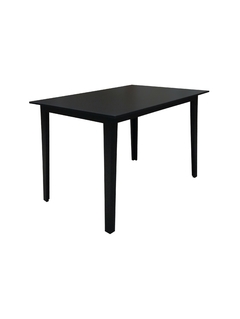 Mesa Comedor Minimalista Polo Negro Total 4-6 Personas en internet